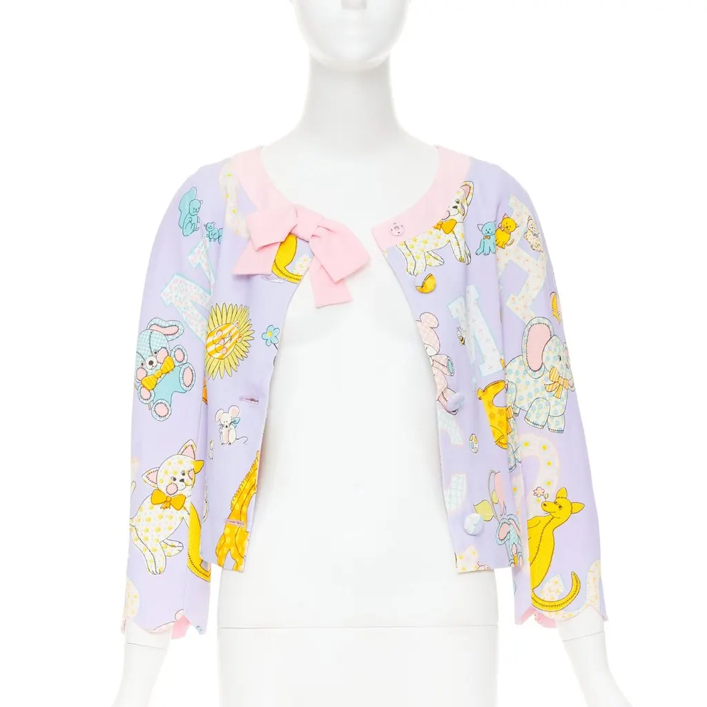 Moschino Purple Jacket Purple Never worn, with tag - Inside View