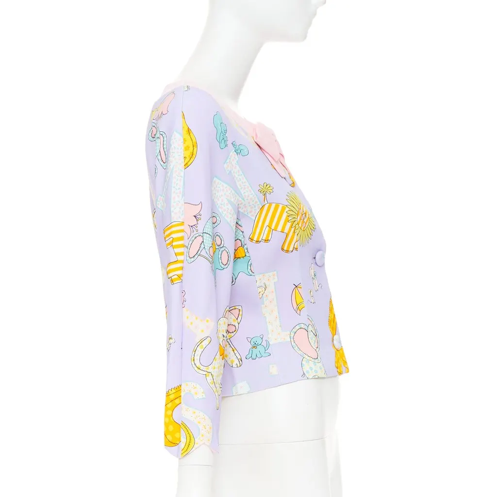 Moschino Purple Jacket Purple Never worn, with tag - Box View