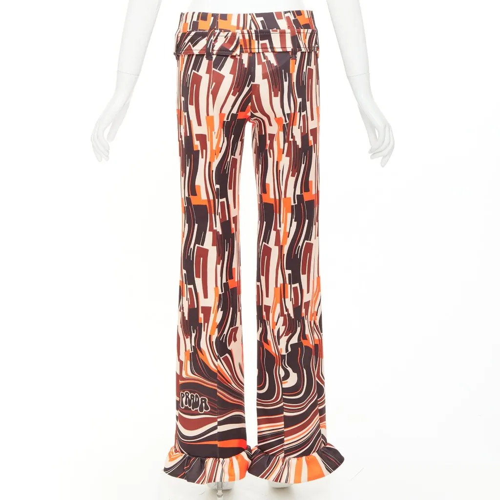 Prada Orange Trouser Orange Never worn, with tag - Box View