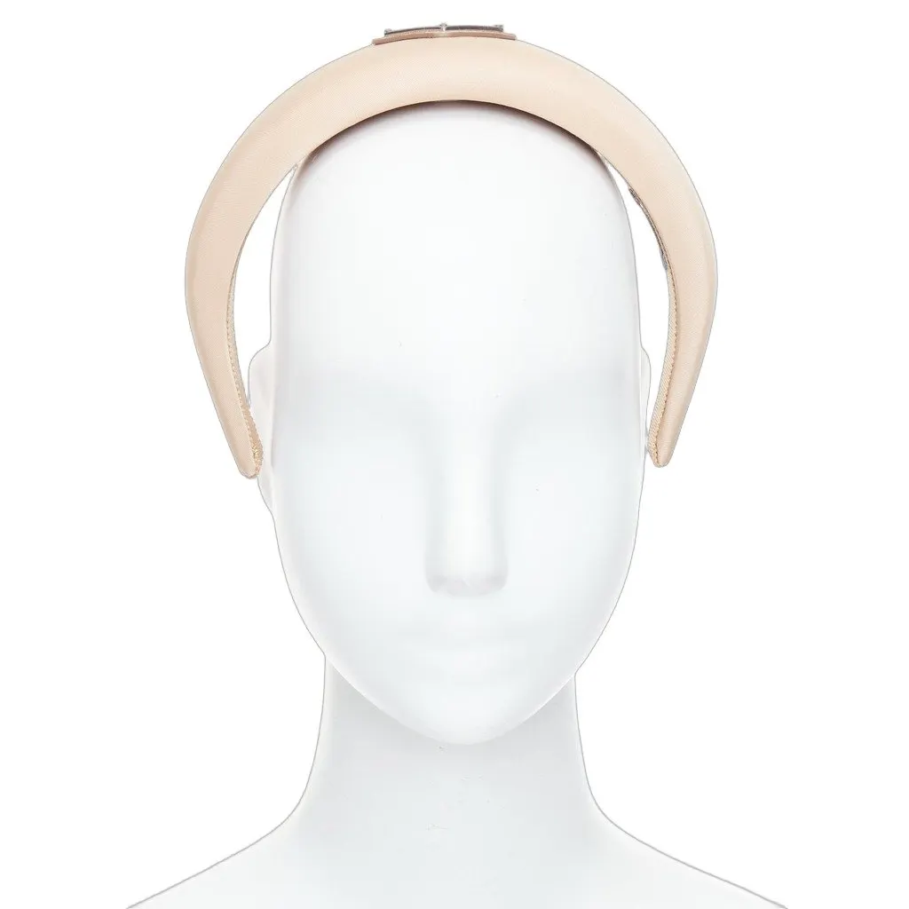 Prada Beige Silk Hats Beige Silk Very good - Front View