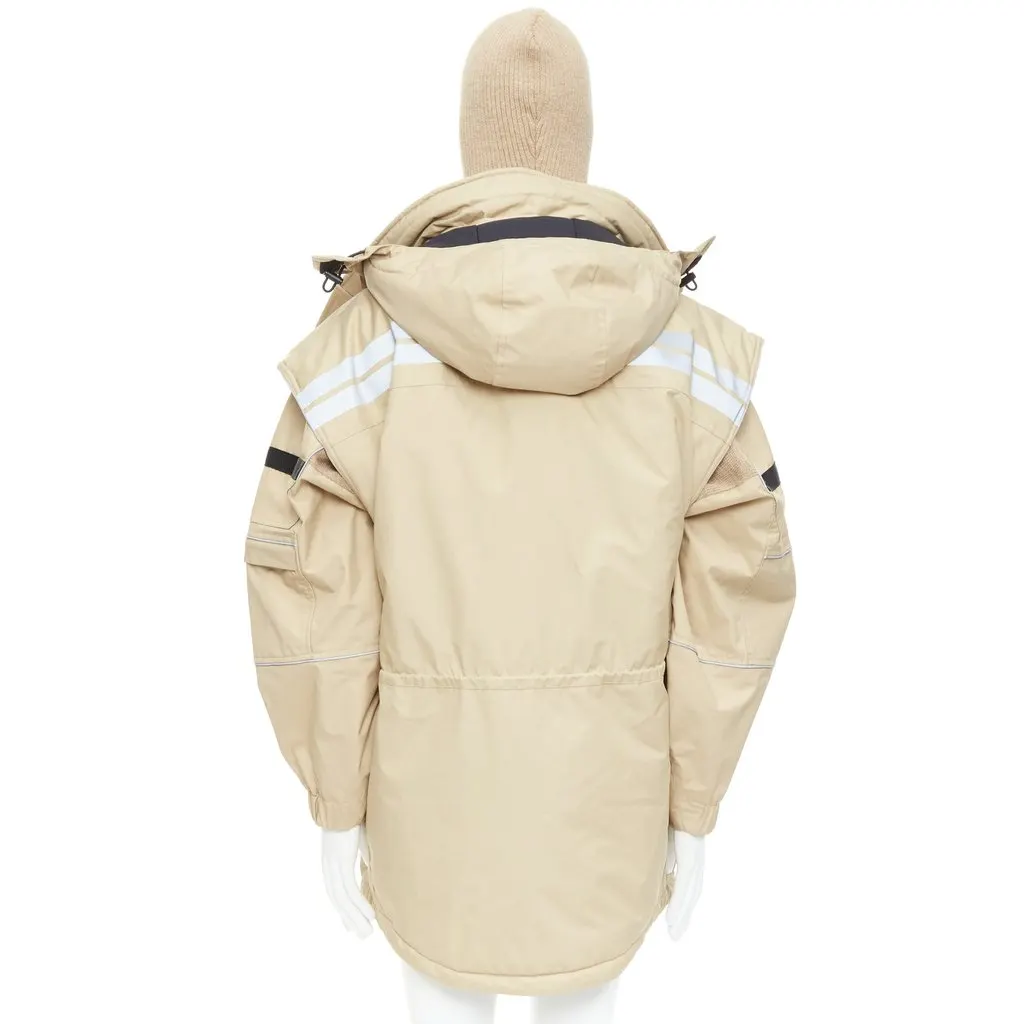 Balenciaga Beige Polyester Coat Beige Polyester Very good - Box View