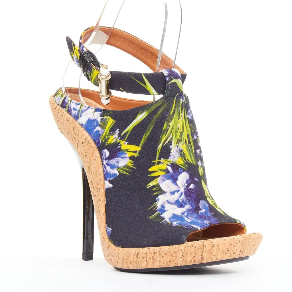 Givenchy Purple Heels Purple Good - Back View
