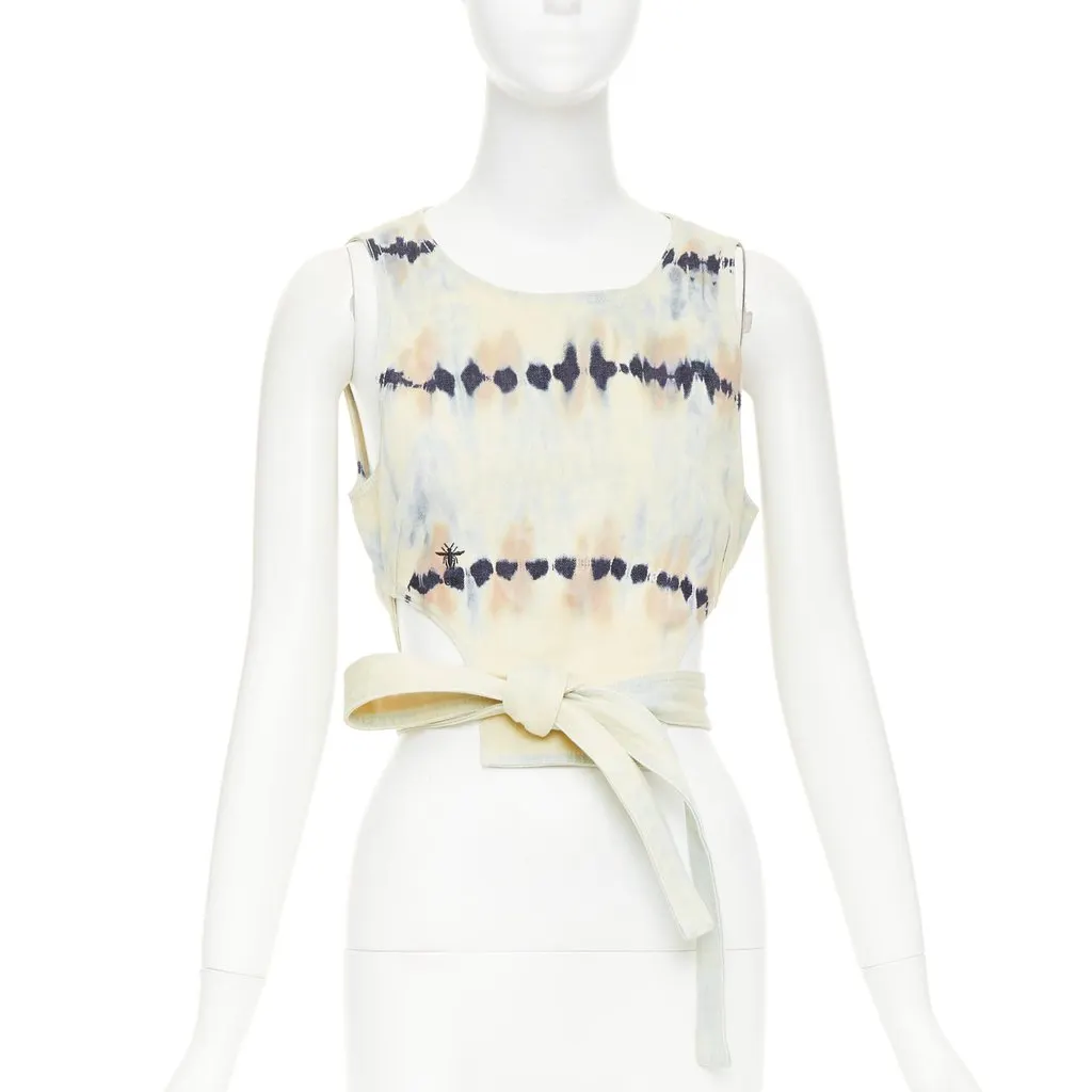 Dior MultiColor Cotton Top MultiColor Cotton Never worn, with tag - Front View