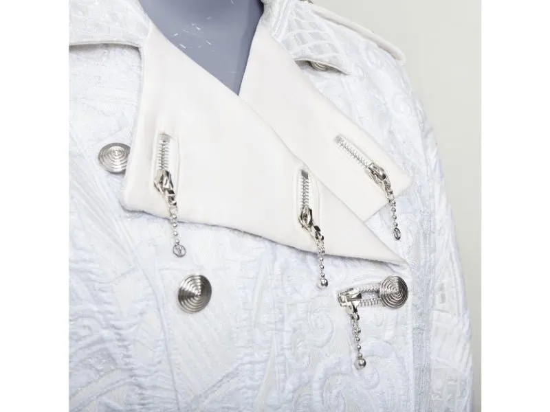 Louis Vuitton Ecru Polyester Jacket Ecru Polyester Very good - Back View