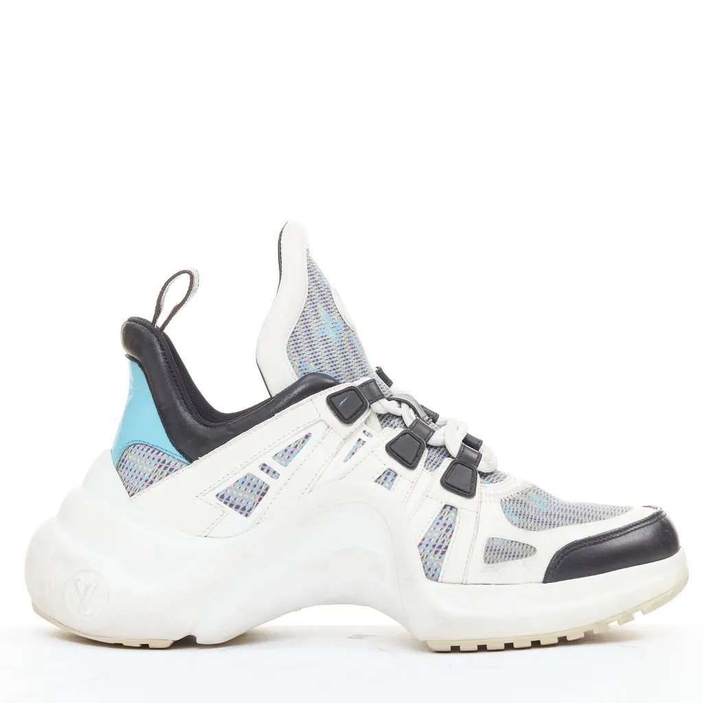 Louis Vuitton Archlight White Leather Fair - Front View