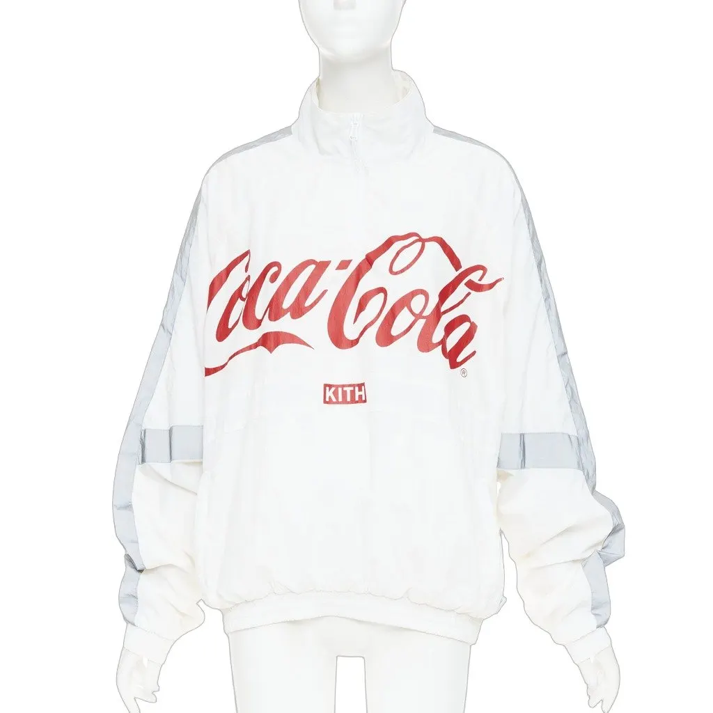 Kith Ecru Coat Ecru Polyamide Very good - Front View