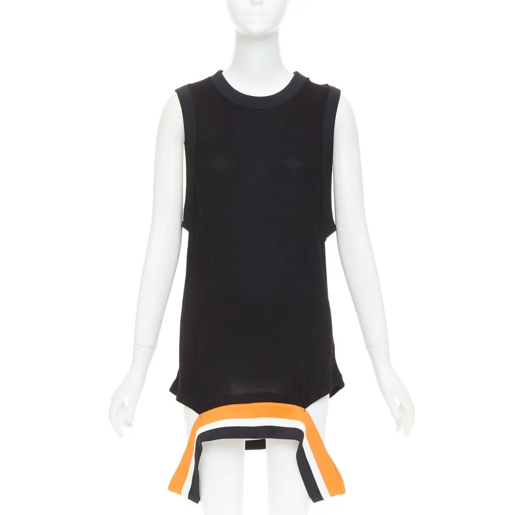 Givenchy Orange Viscose Top Orange Viscose Good - Inside View