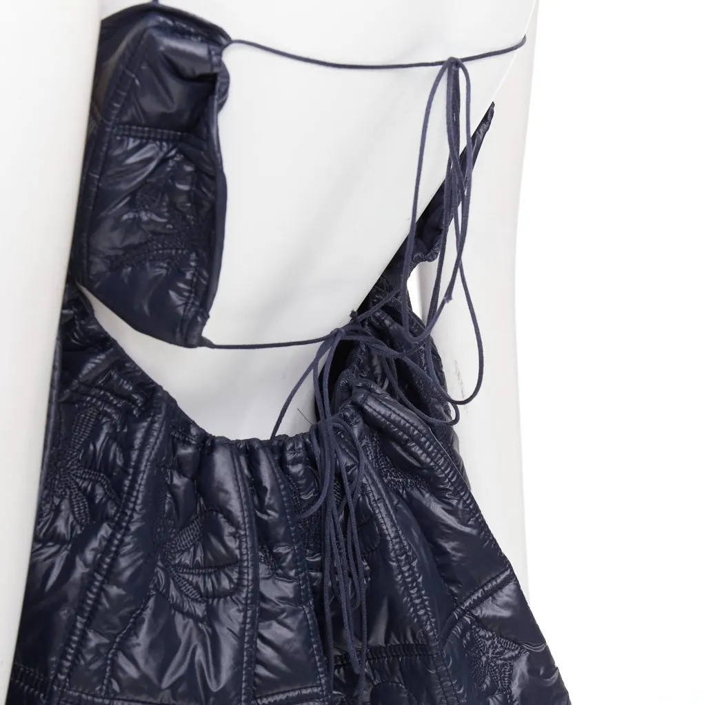 CecIlie Bahnsen Celina Navy Polyester Very good - Back View