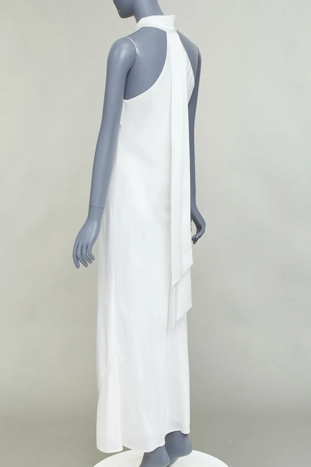 Galvan Pandora Ecru Polyester Fair - Back View