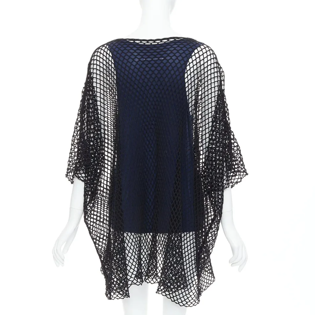Maison Margiela Mesh Layered Tank Navy Very good - Box View