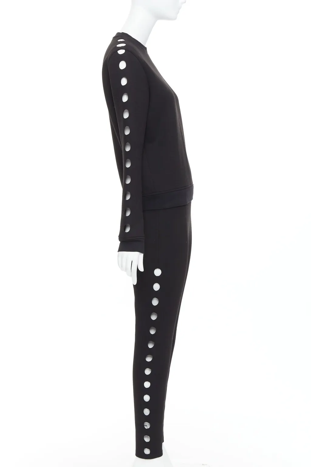 Opening Ceremony Cutout Neoprene Set Black Good - Model View