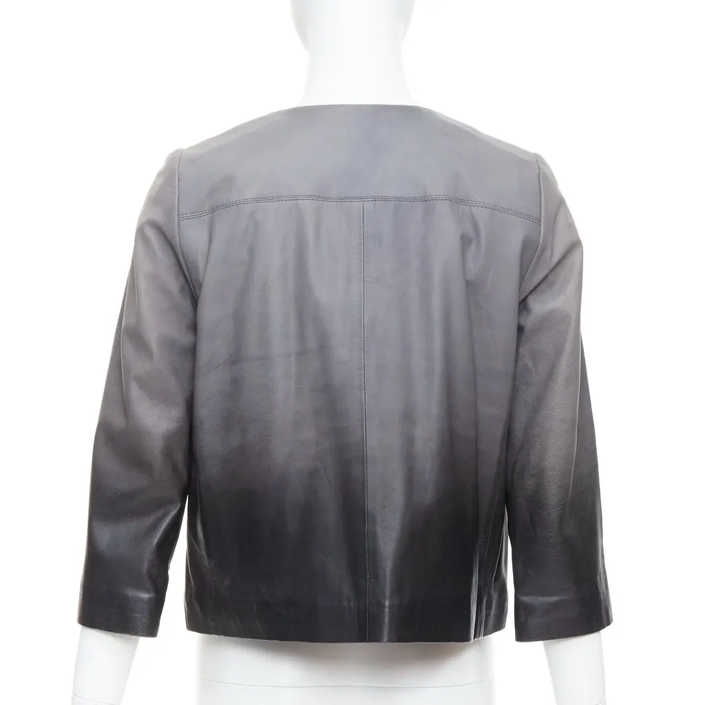 Maje Bokio Grey Leather Good - Box View