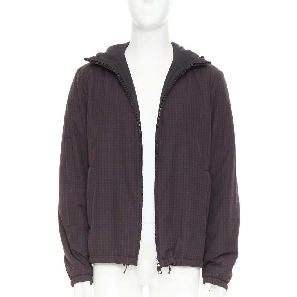 Prada Black Coat Black Very good - Model View