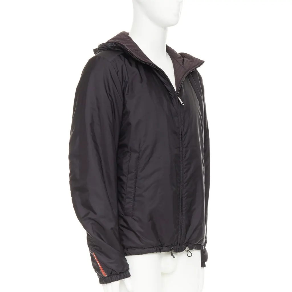 Prada Black Coat Black Very good - Box View