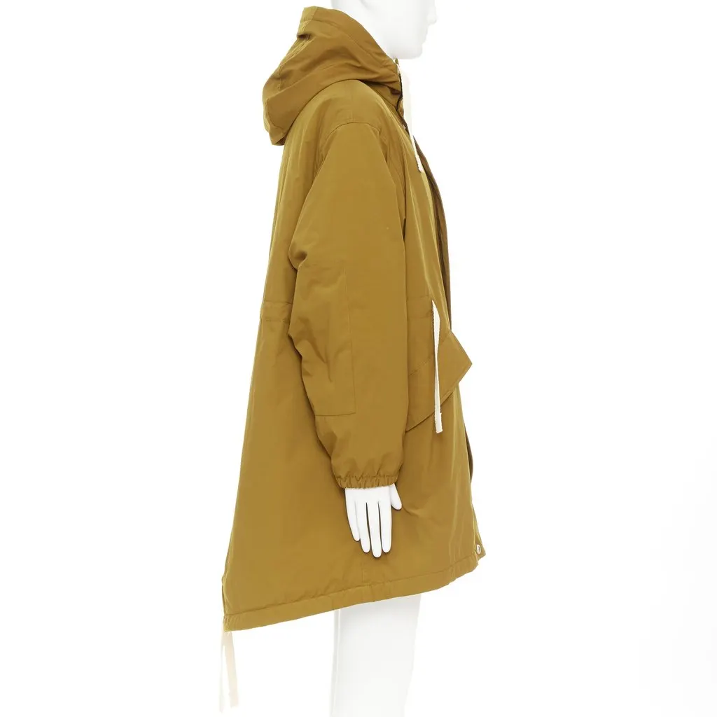 Acne Studios Brown Polyester Coat Brown Polyester Very good - Box View