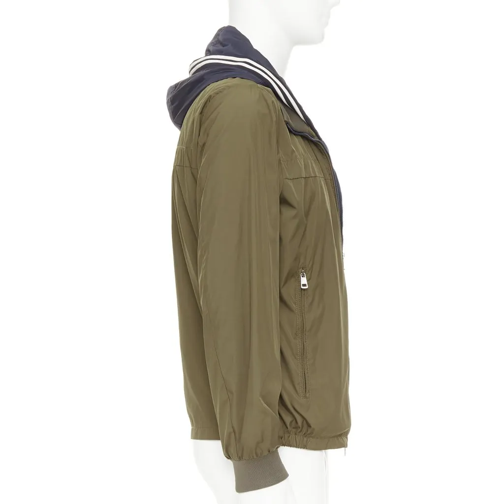 Moncler Albert Giubbotto Green Very good - Box View