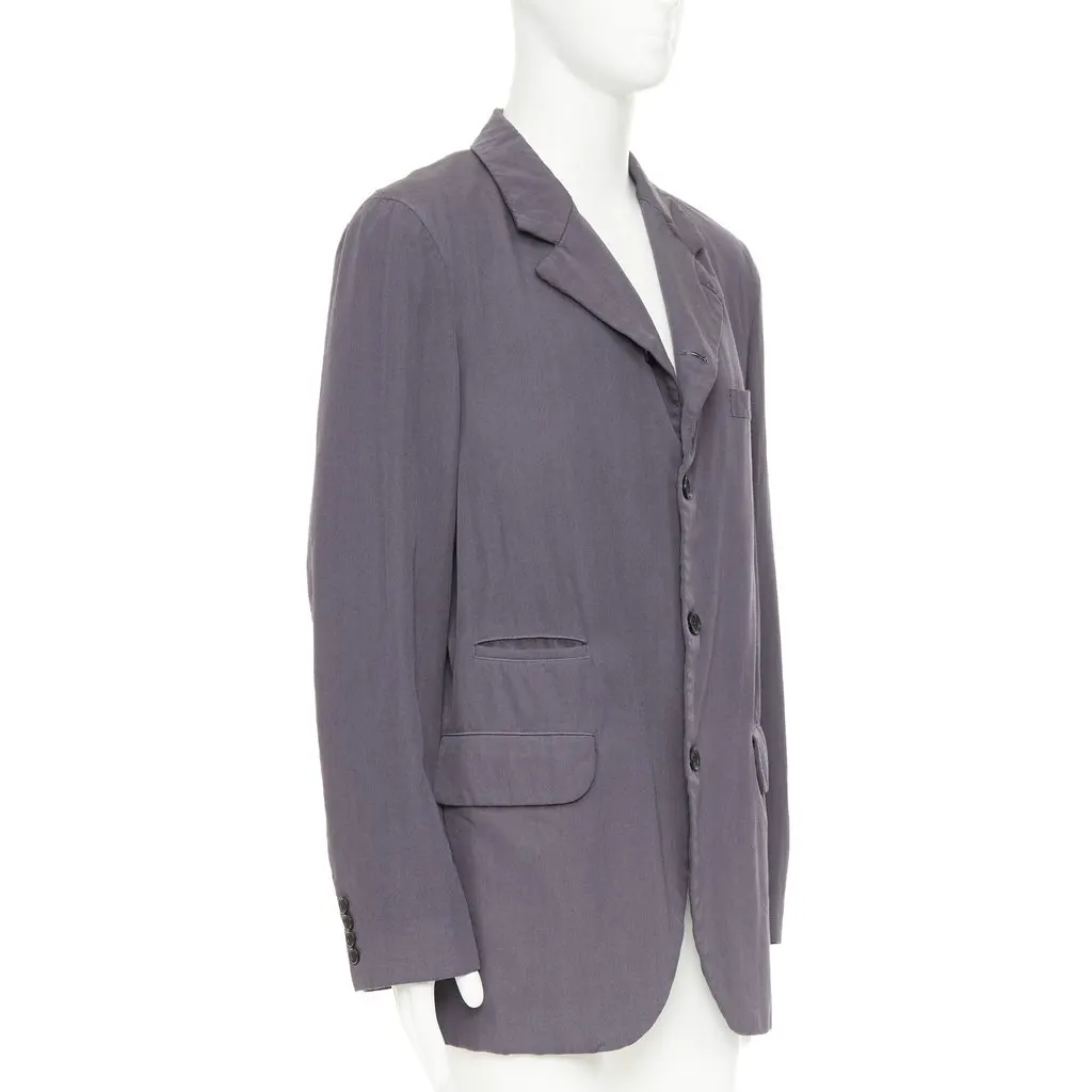 Comme Des Garcons Grey Wool Jacket Grey Wool Very good - Inside View