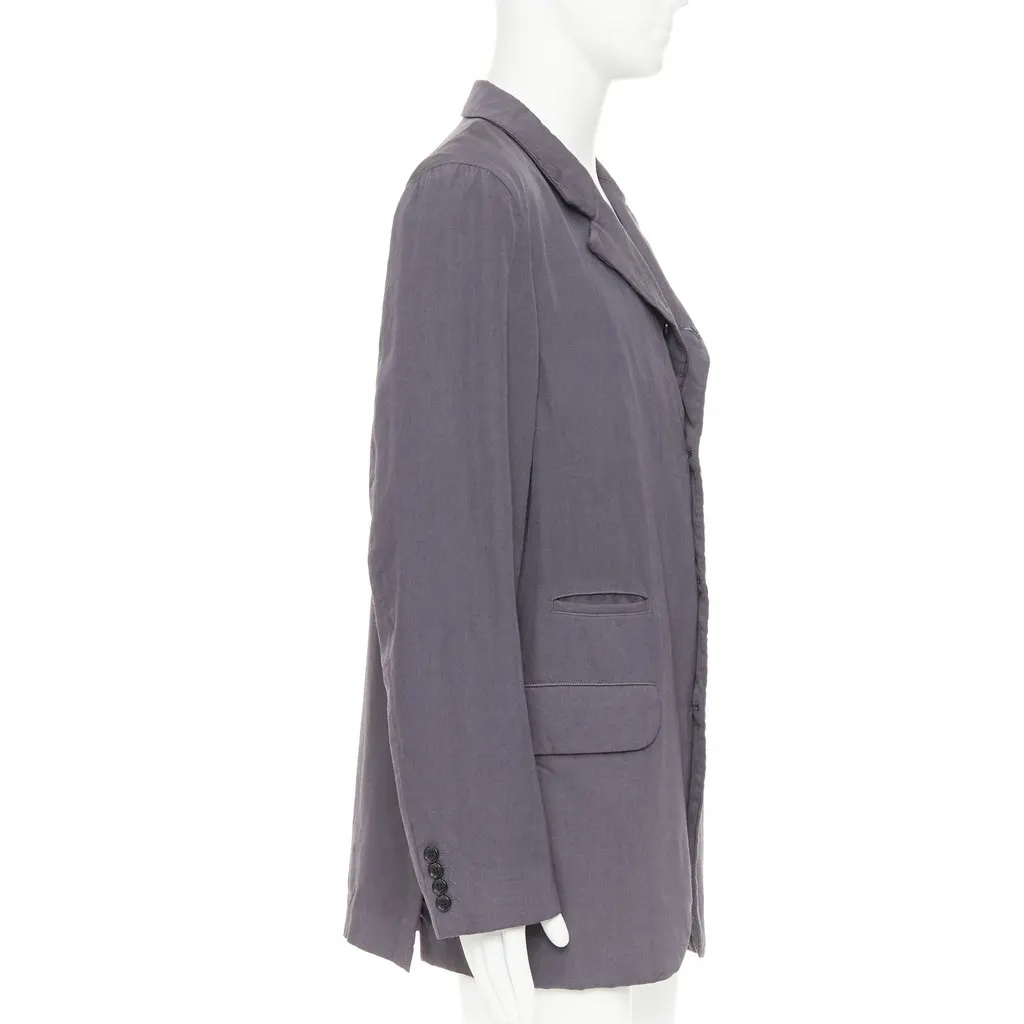 Comme Des Garcons Grey Wool Jacket Grey Wool Very good - Model View