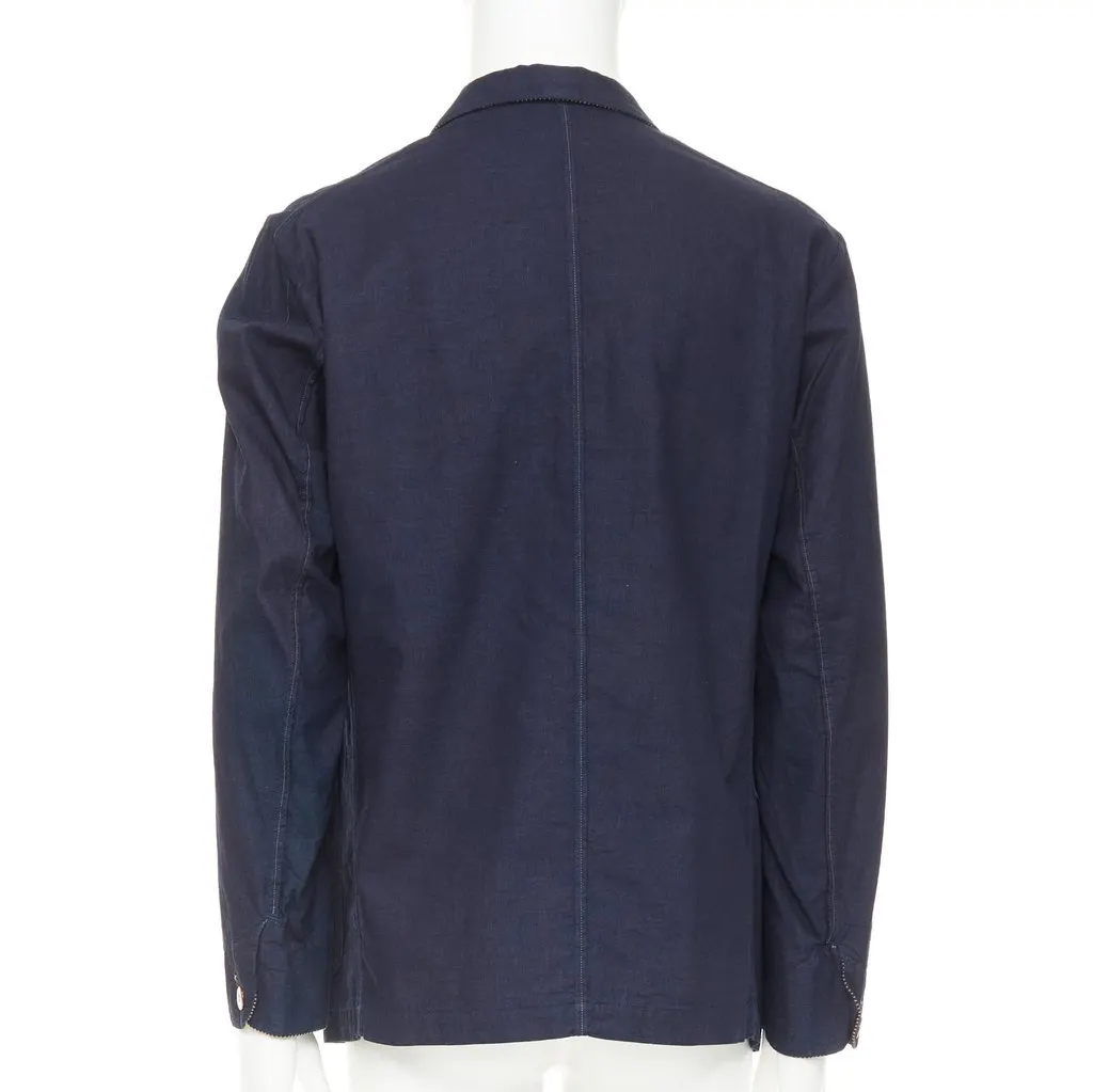 45RPM Blue Cotton Jacket Blue Cotton Very good - Box View