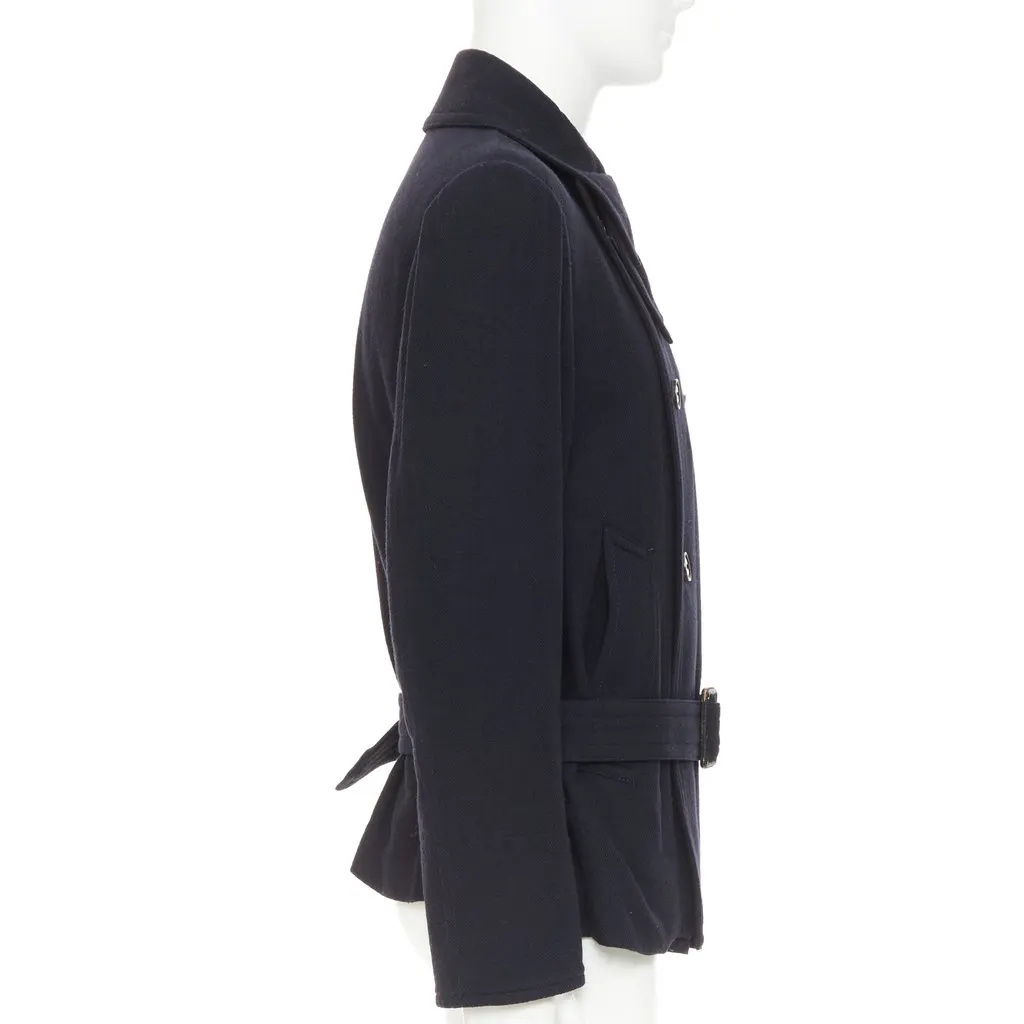 Yohji Yamamoto Black Wool Jacket Black Wool Good - Box View