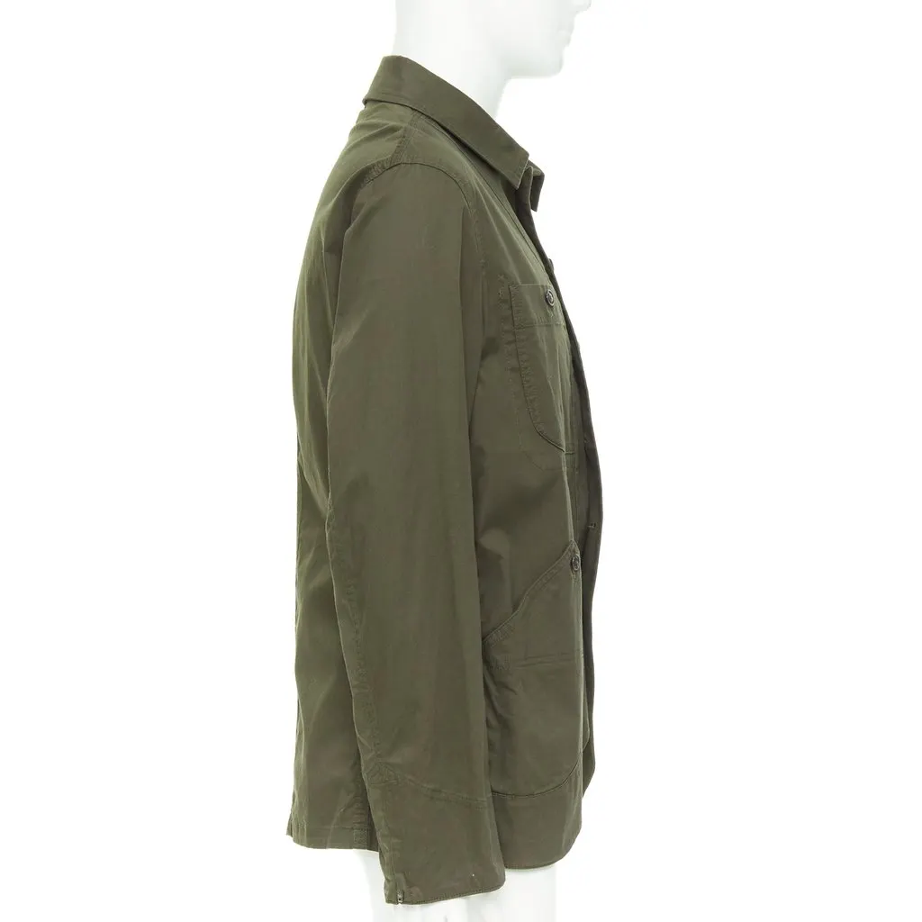 Y-3 Green Cotton Jacket Green Cotton Very good - Box View