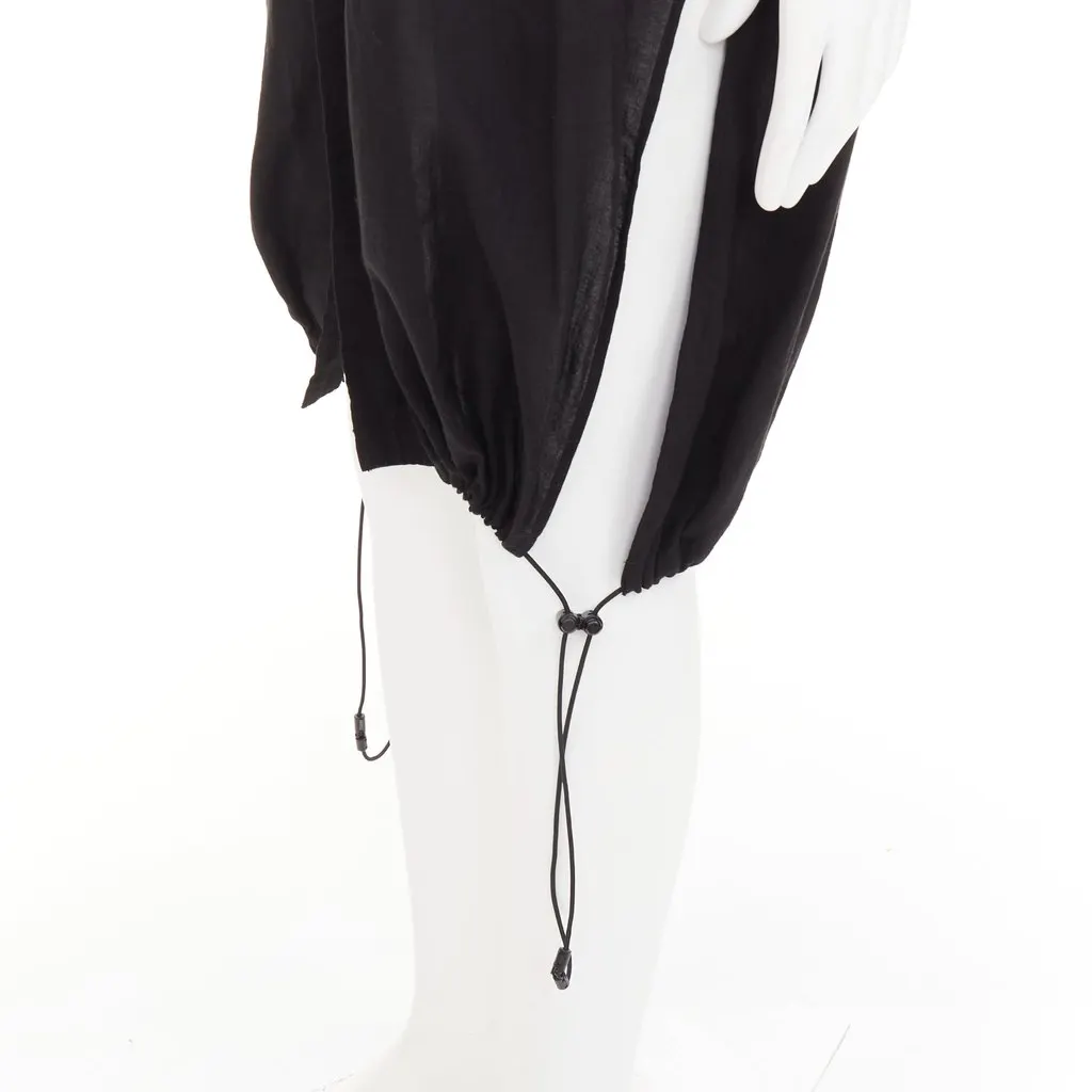 Y-3 Black Cotton Top Black Cotton Very good - Back View