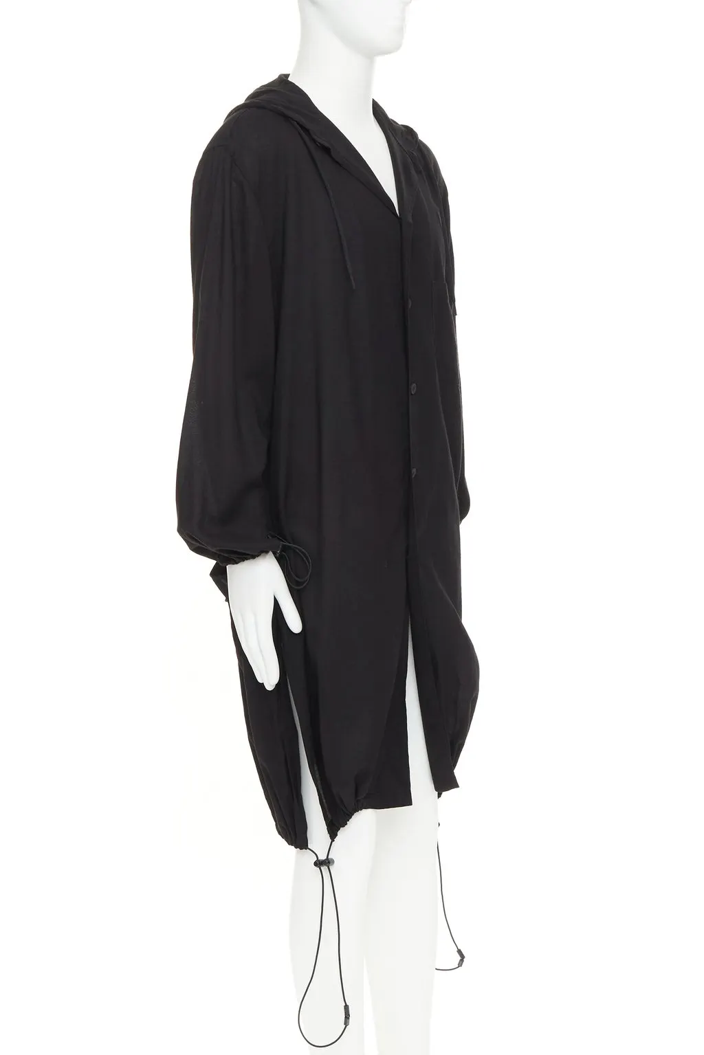 Y-3 Black Cotton Top Black Cotton Very good - Model View