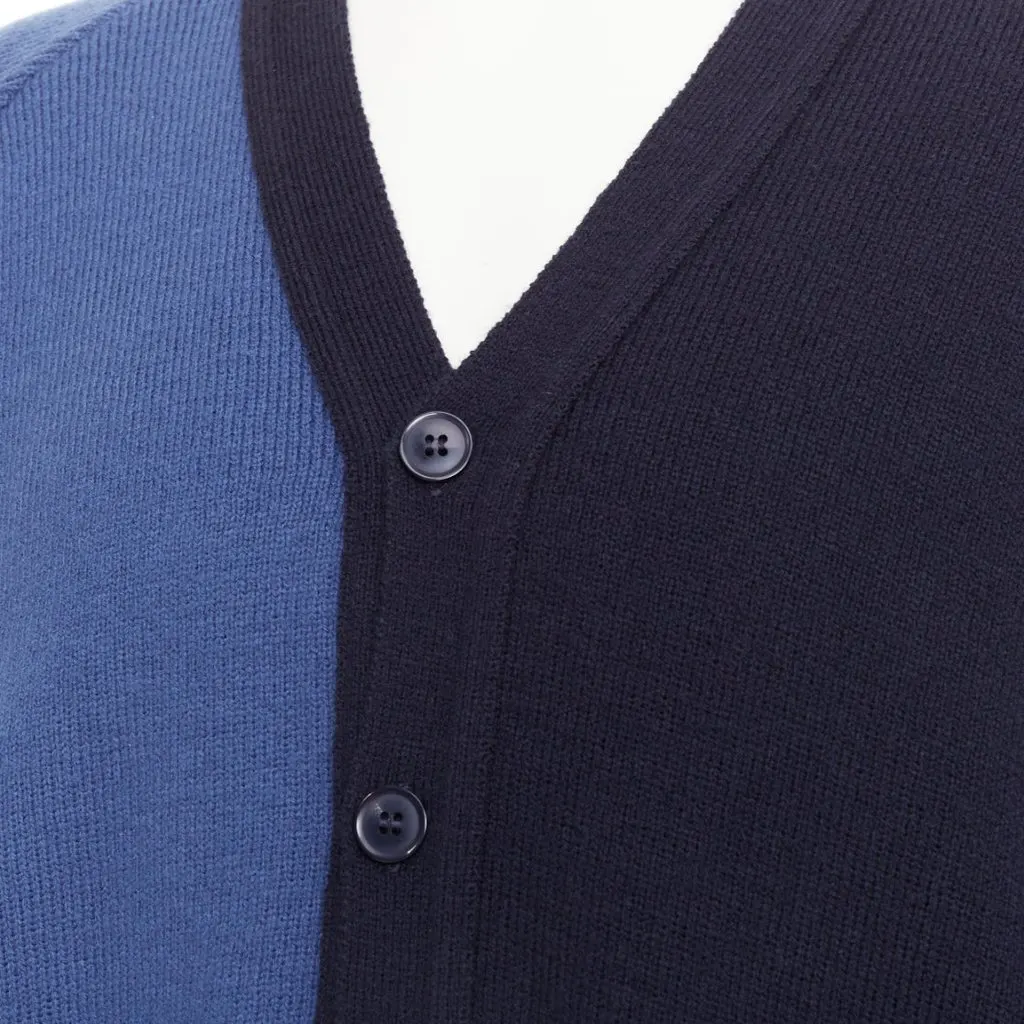 Comme des Garçons Navy Knitwear Navy Very good - Back View
