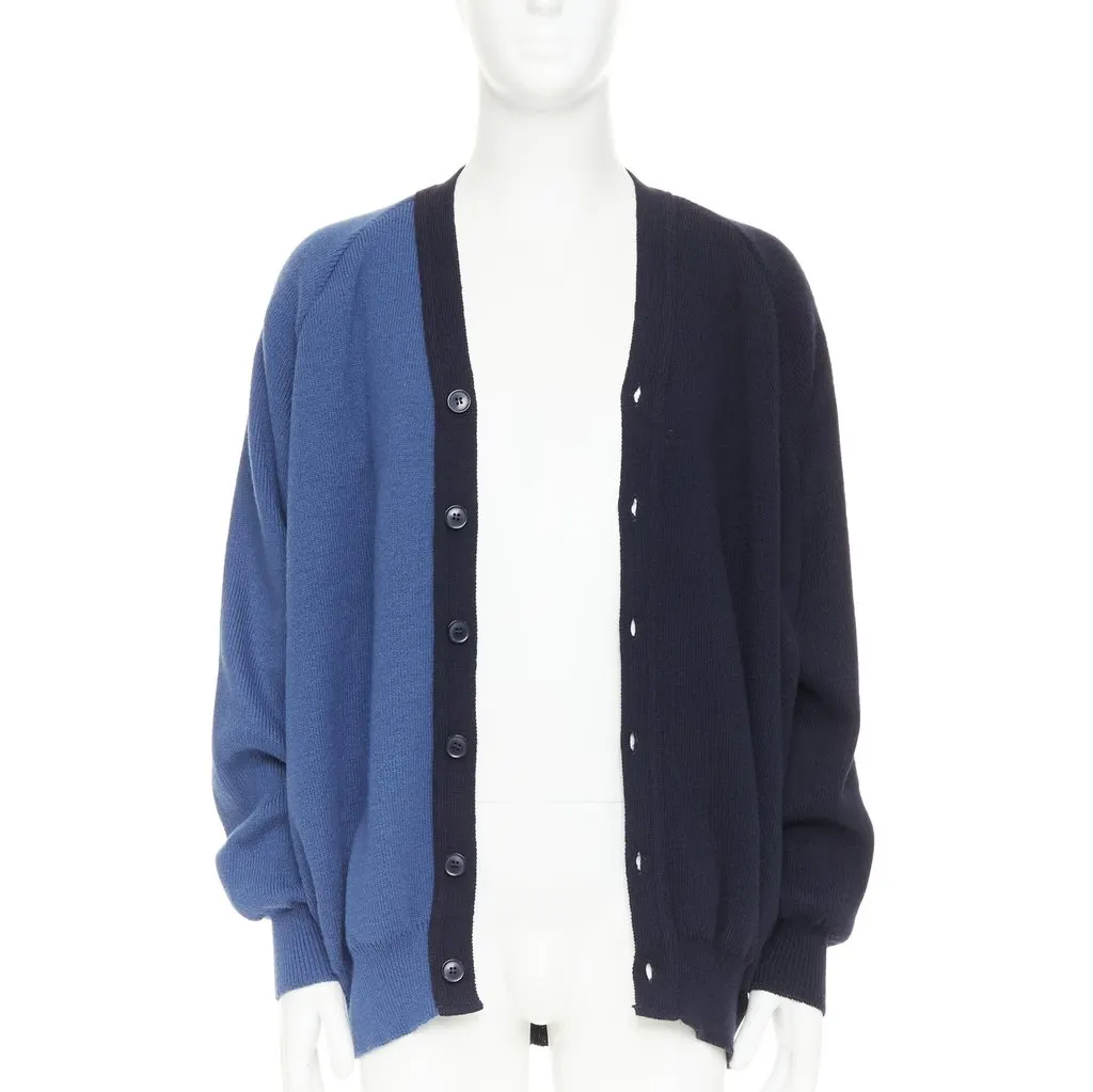 Comme des Garçons Navy Knitwear Navy Very good - Inside View