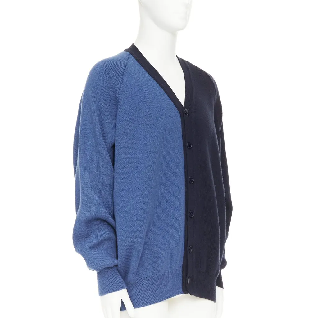 Comme des Garçons Navy Knitwear Navy Very good - Model View