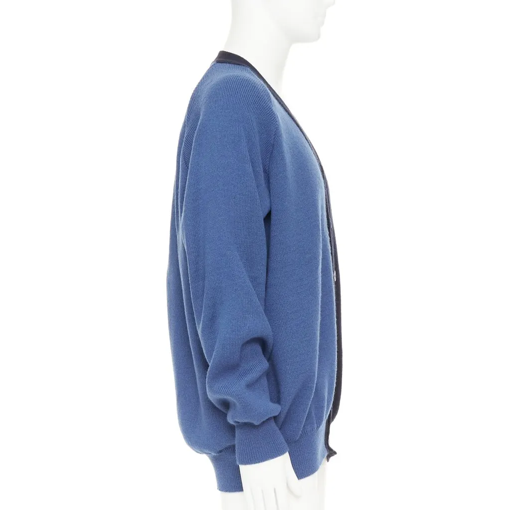 Comme des Garçons Navy Knitwear Navy Very good - Box View