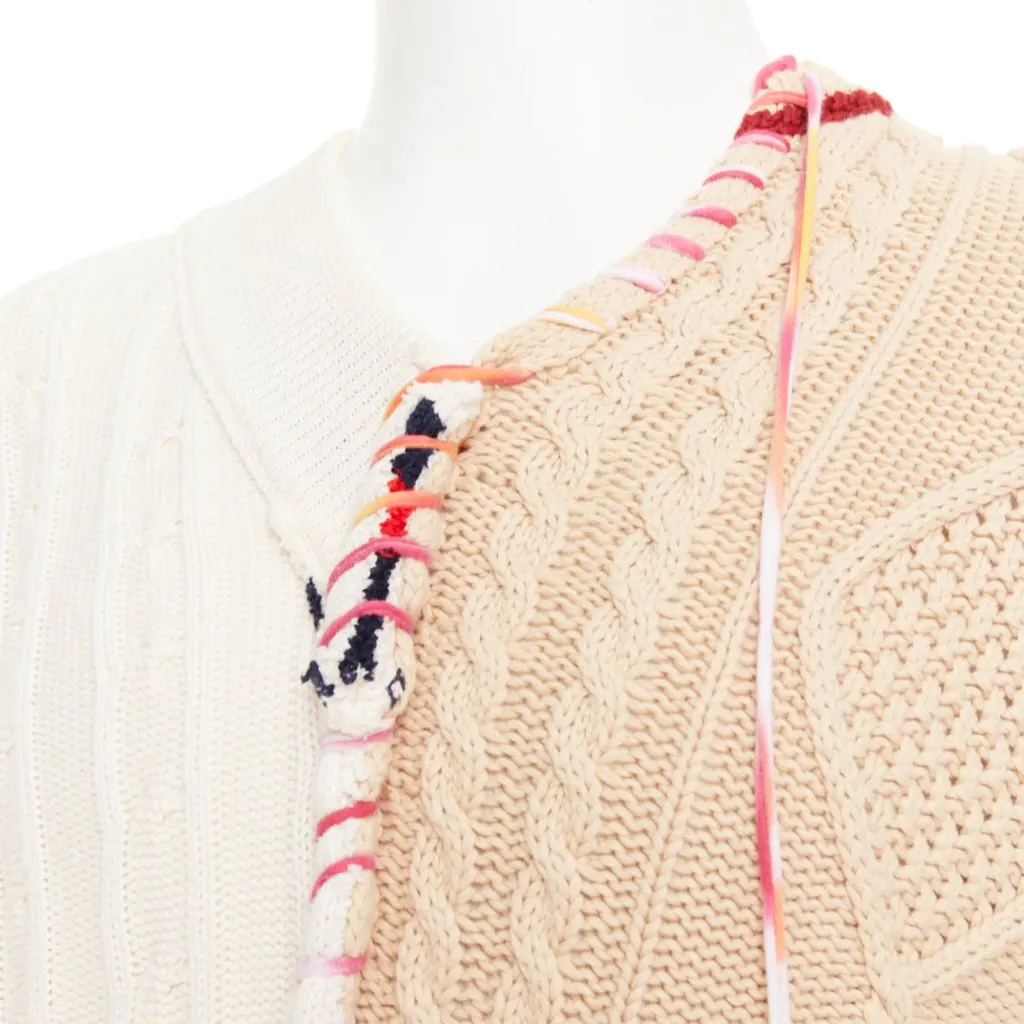 Unsigned Beige Cotton Knitwear Beige Cotton Very good - Back View