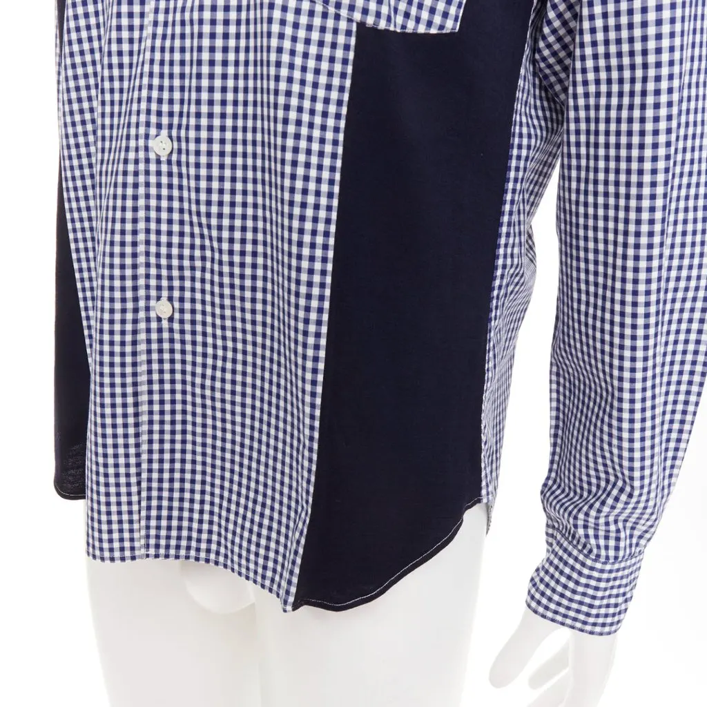 Comme des Garçons Blue Cotton Top Blue Cotton Very good - Back View