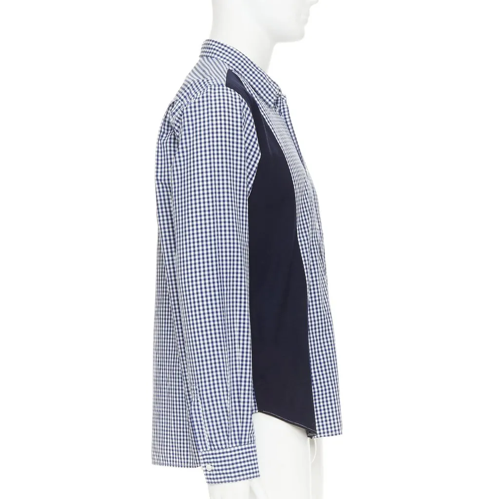 Comme des Garçons Blue Cotton Top Blue Cotton Very good - Model View