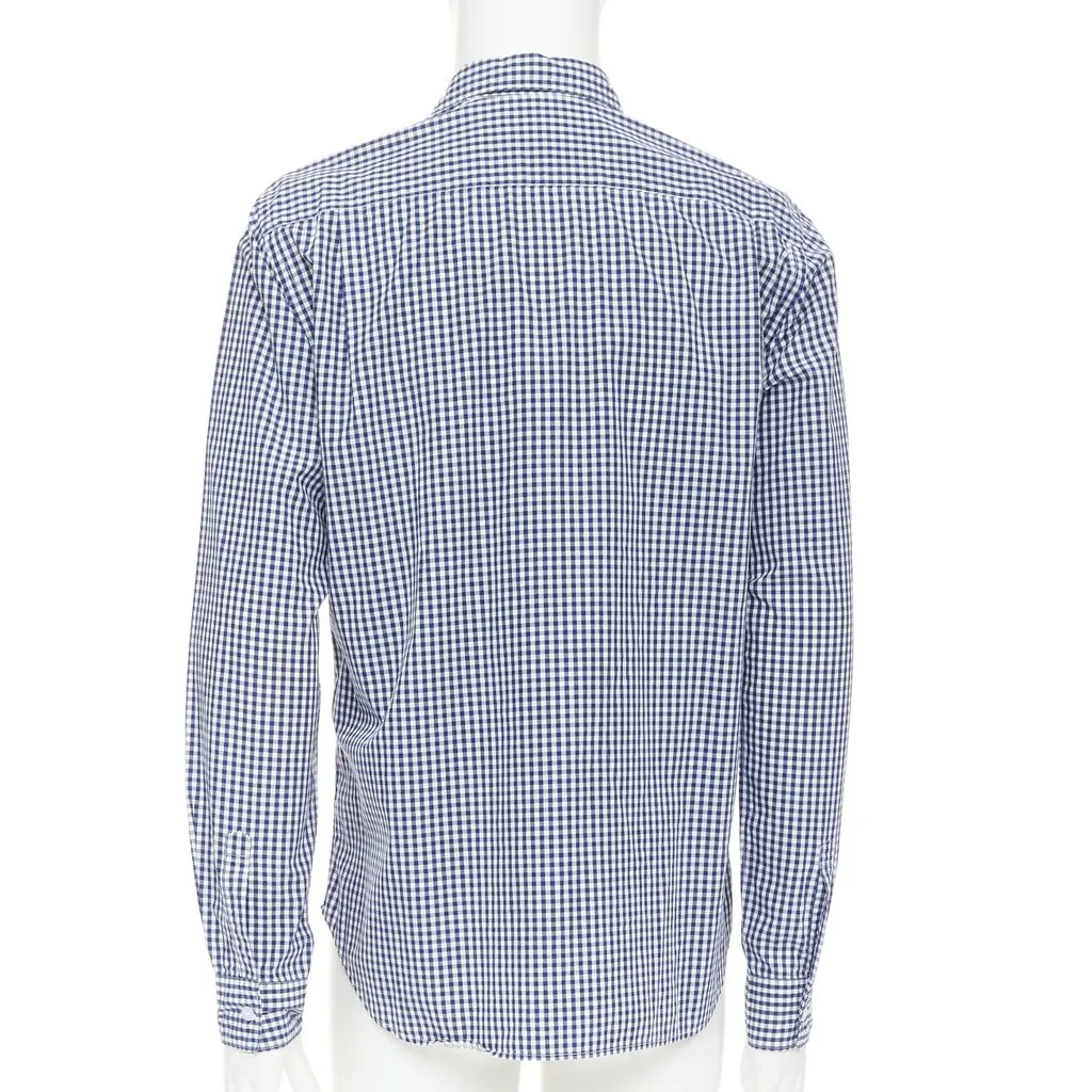 Comme des Garçons Blue Cotton Top Blue Cotton Very good - Box View