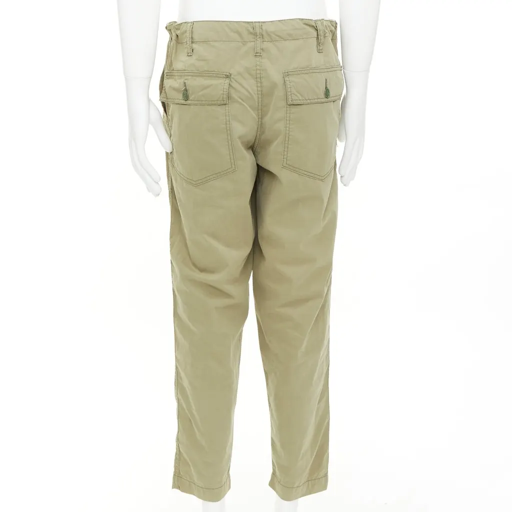 Comme des Garçons Khaki Cotton Trouser Khaki Cotton Very good - Box View