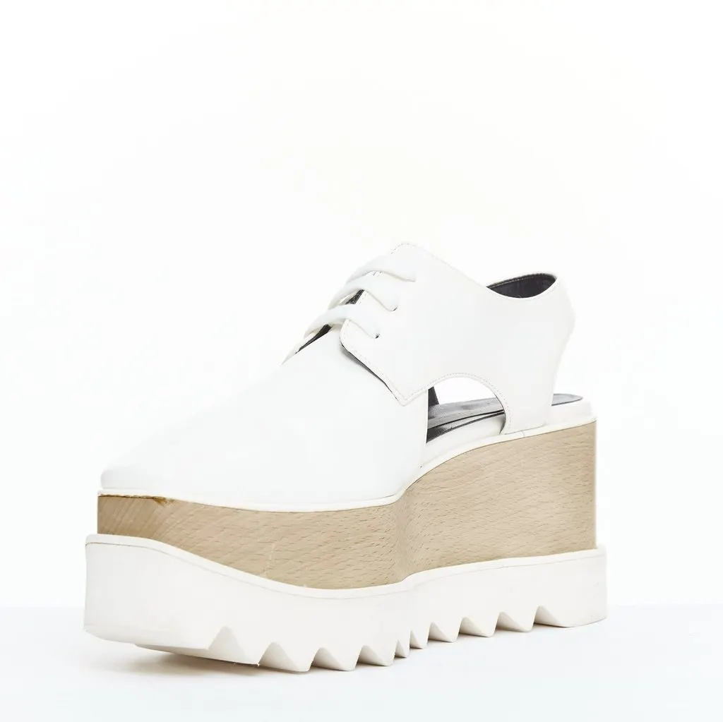 Stella McCartney Elyse White Wood Good - Model View