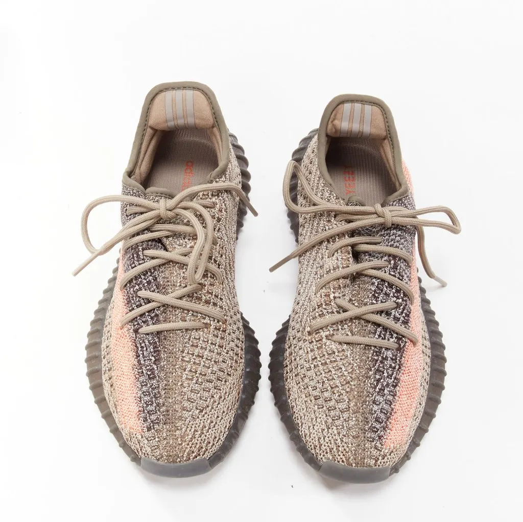 Yeezy Ash Knit Sneakers Grey Good - Inside View