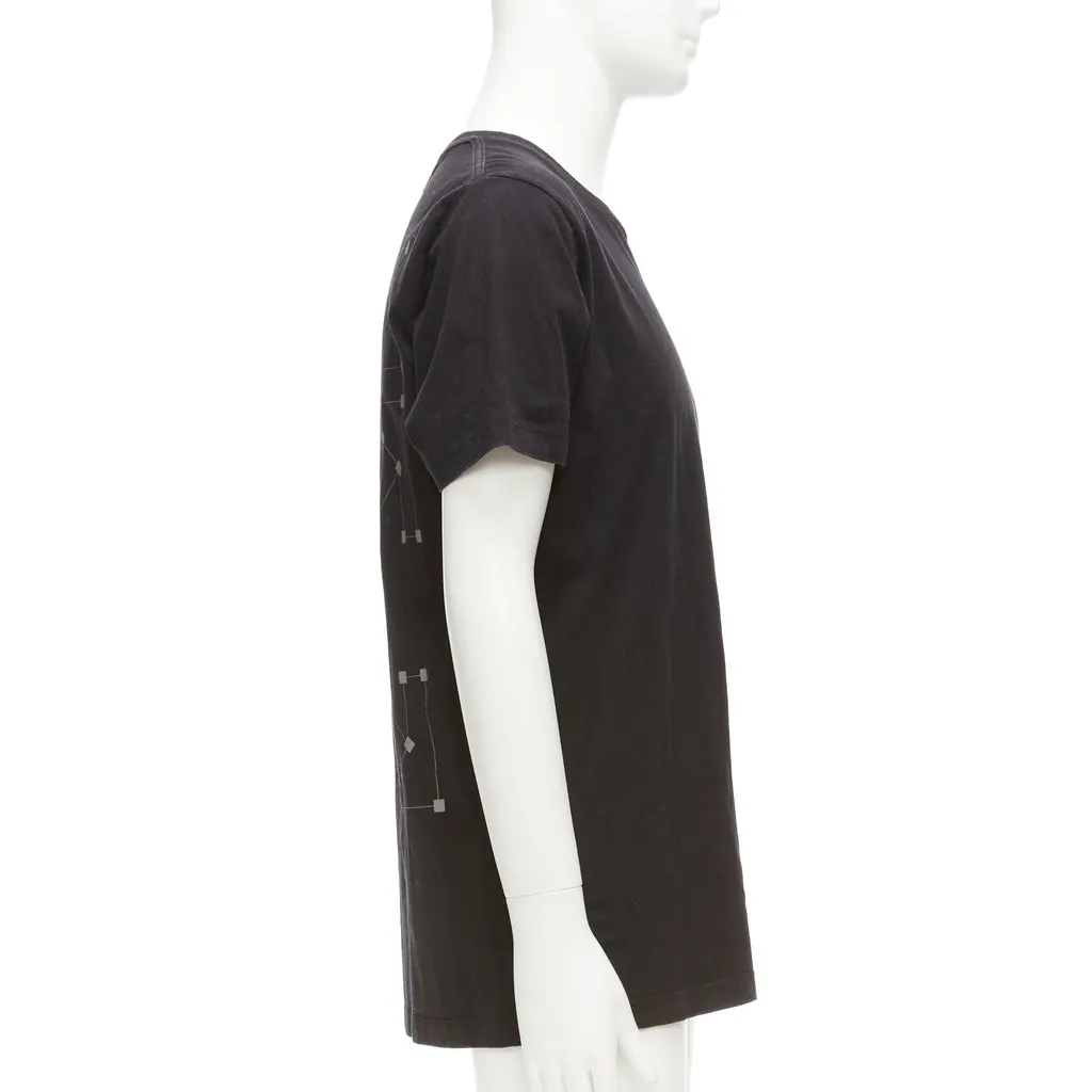 Off-White Logo Back T-Shirt Black Cotton Fair - Box View