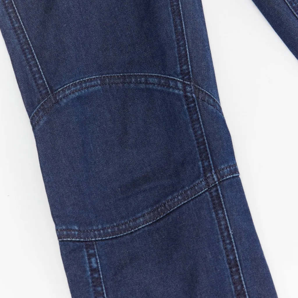 Louis Vuitton Patchwork Moto Jeans Blue Cotton Very good - Box View