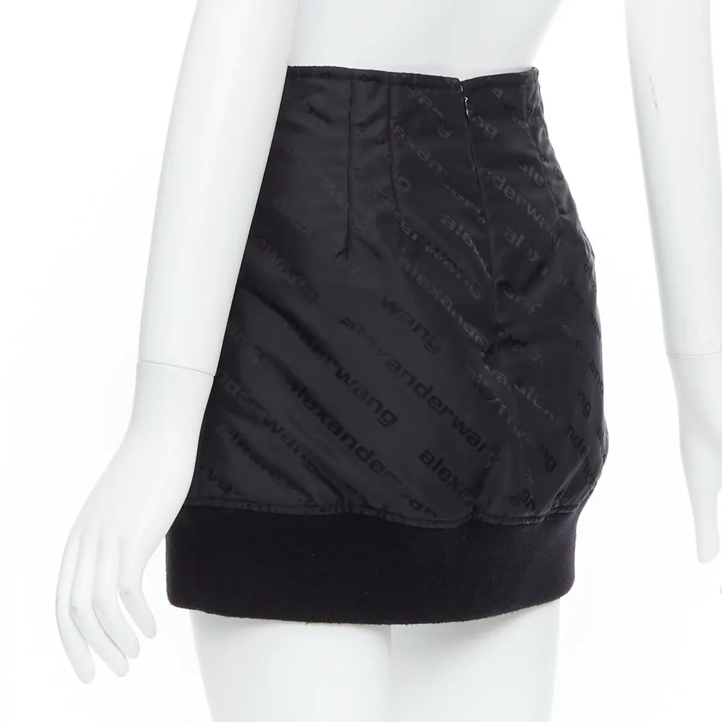 Alexander Wang Bomber Mini Skirt Black Very good - Box View