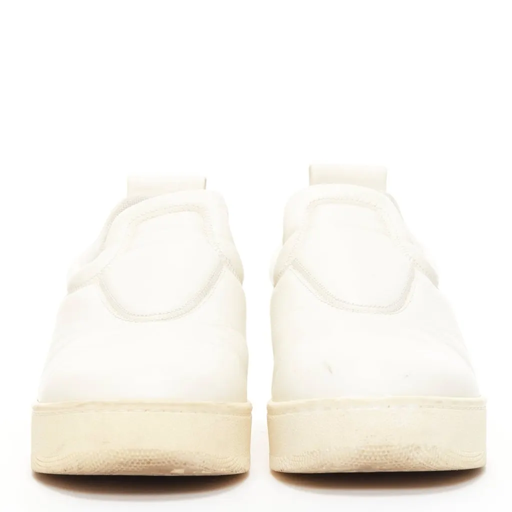 Celine Cream Platform Shoes Ecru Leather Fair - Inside View