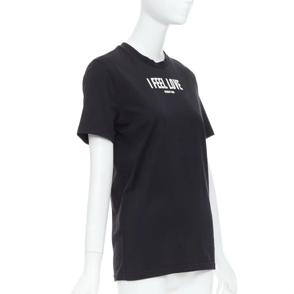 Givenchy I Feel Love Tee Black Cotton Very good - Inside View