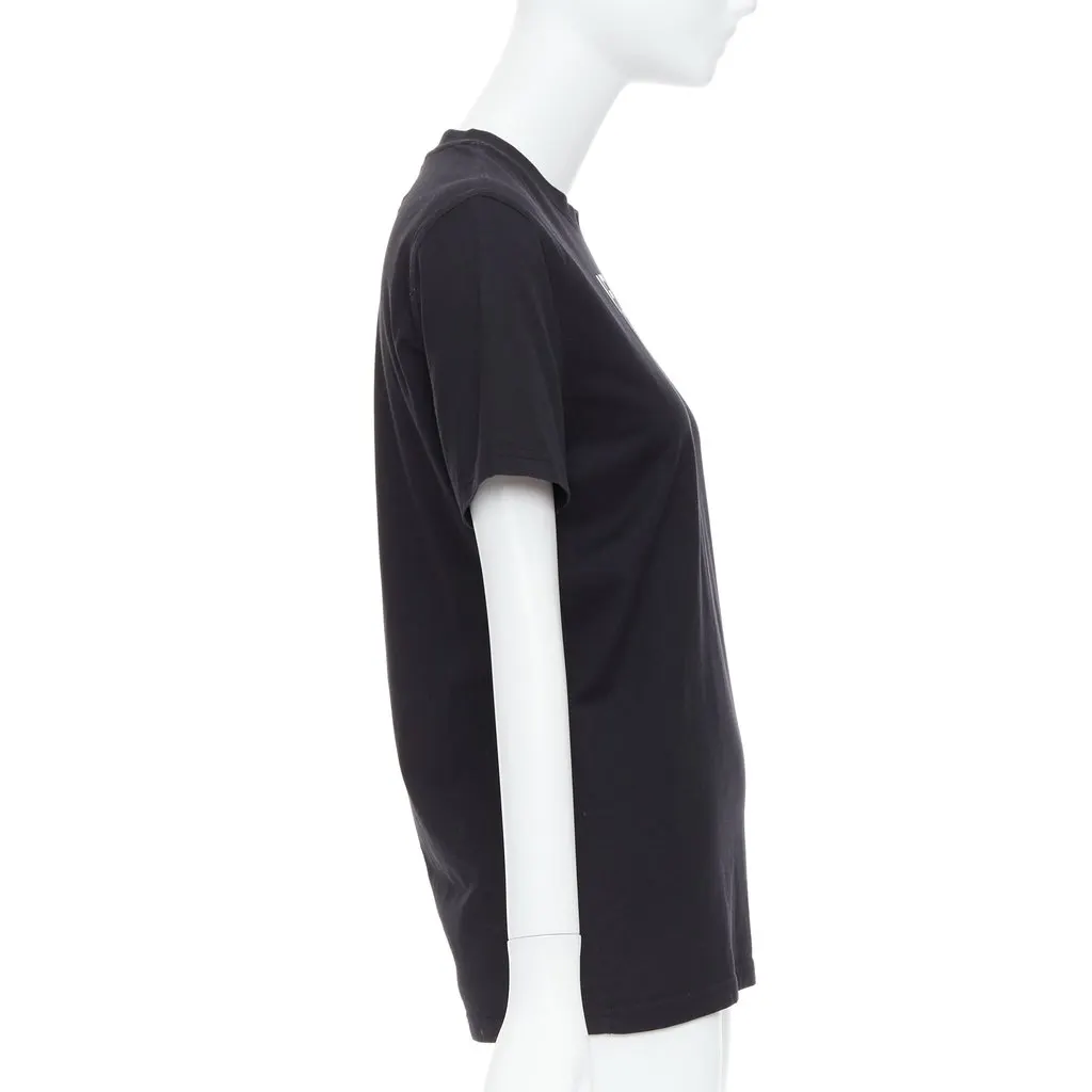 Givenchy I Feel Love Tee Black Cotton Very good - Model View