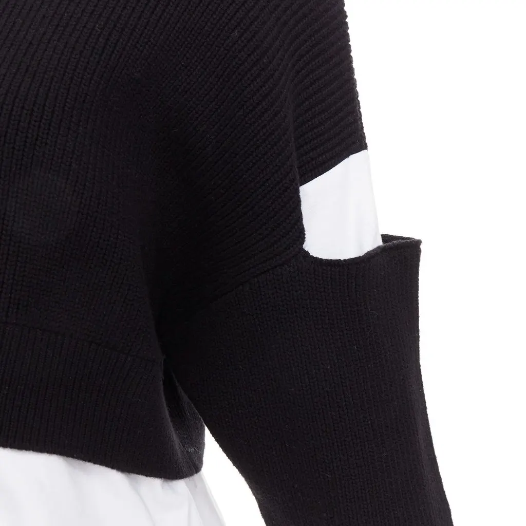 T by Alexander Wang Black Cotton Knitwear Black Cotton Very good - Back View