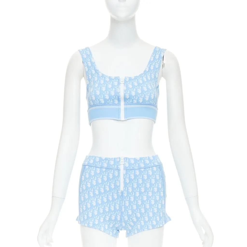 Dior Blue Polyamide Swimwear Blue Polyamide Very good - Front View