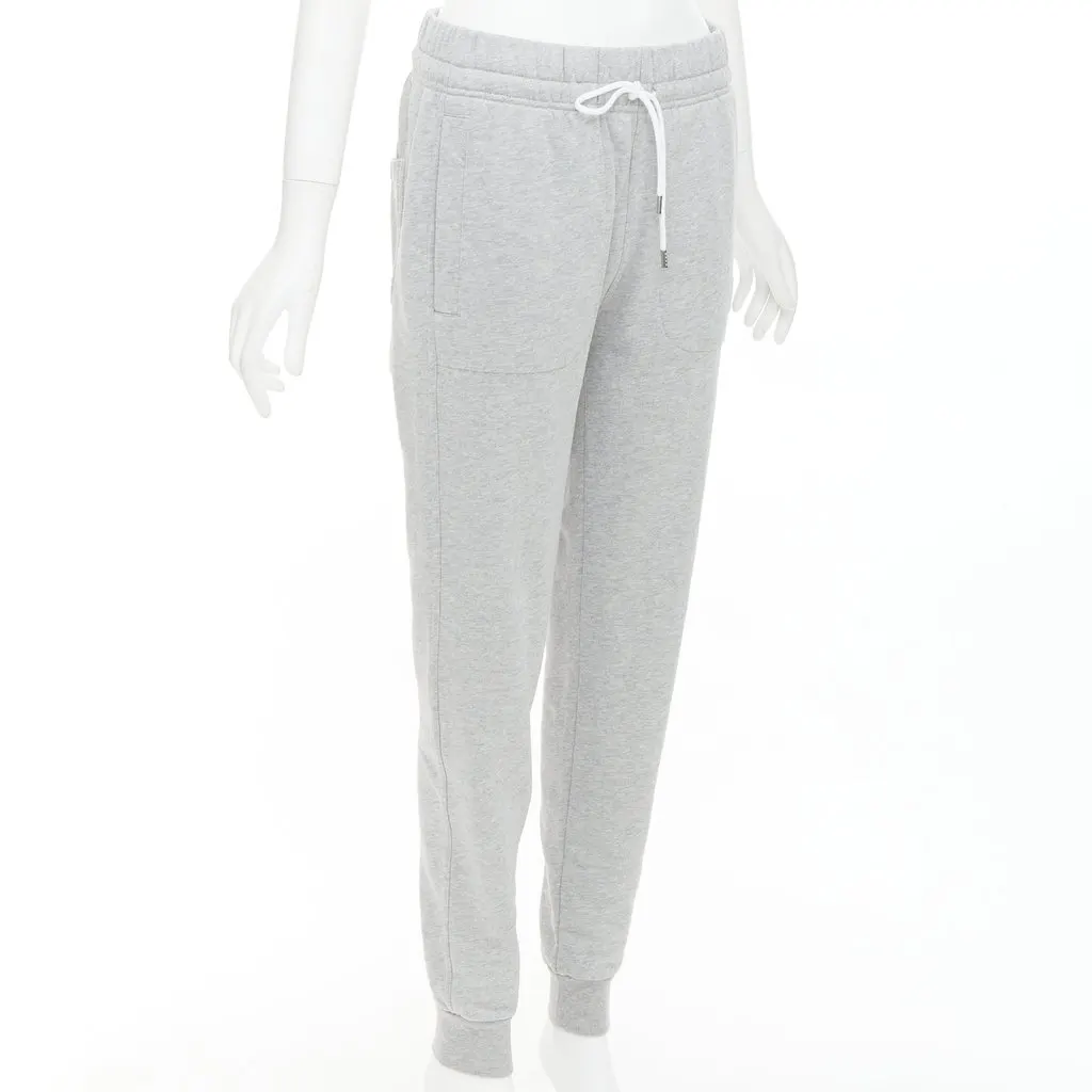 Maison Kitsune Grey Cotton Trouser Grey Cotton Very good - Inside View