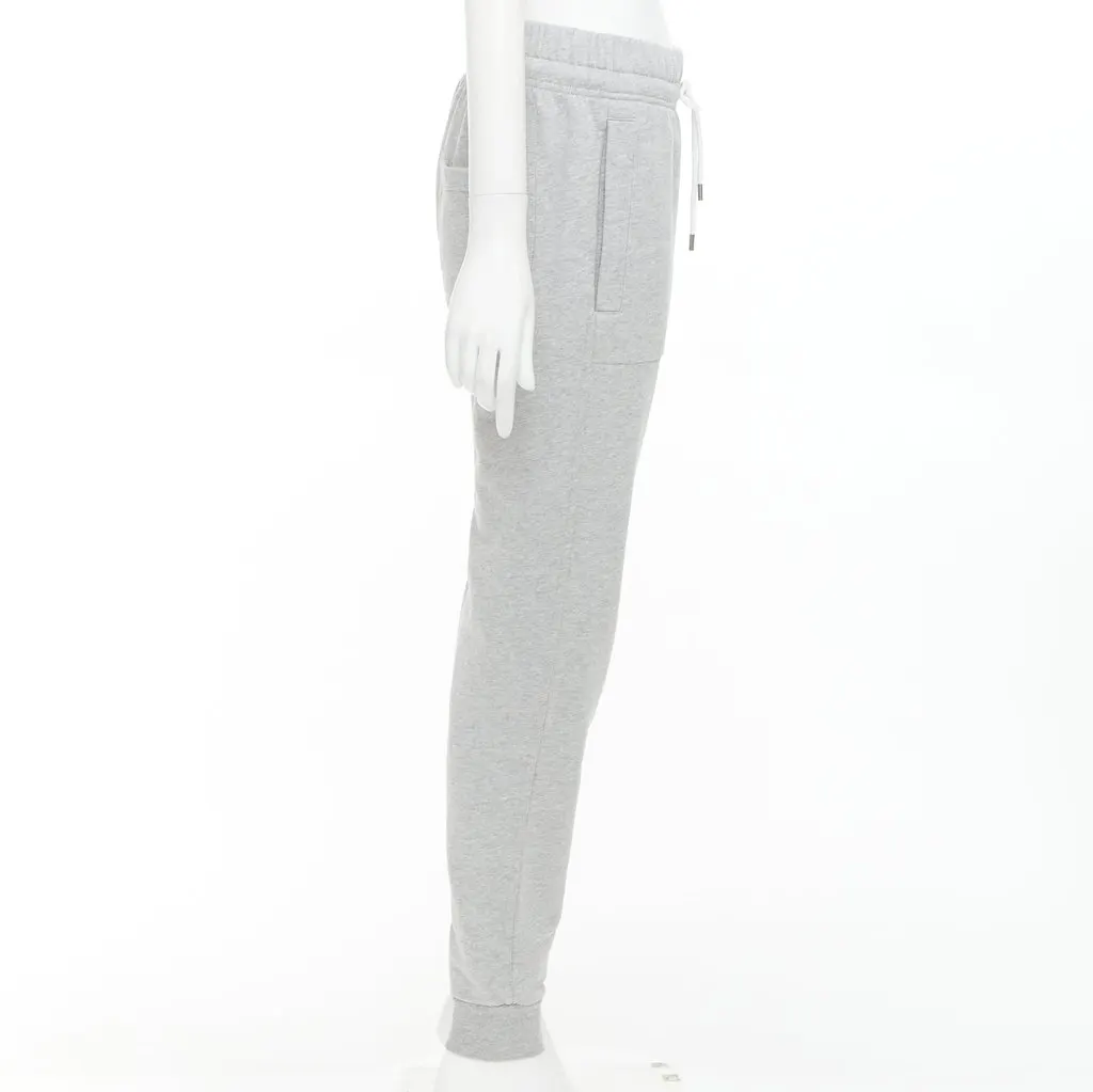 Maison Kitsune Grey Cotton Trouser Grey Cotton Very good - Model View