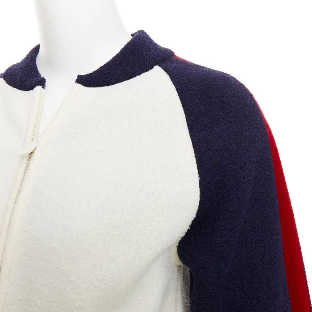 Dior Ecru Wool Coat Ecru Wool Very good - Back View