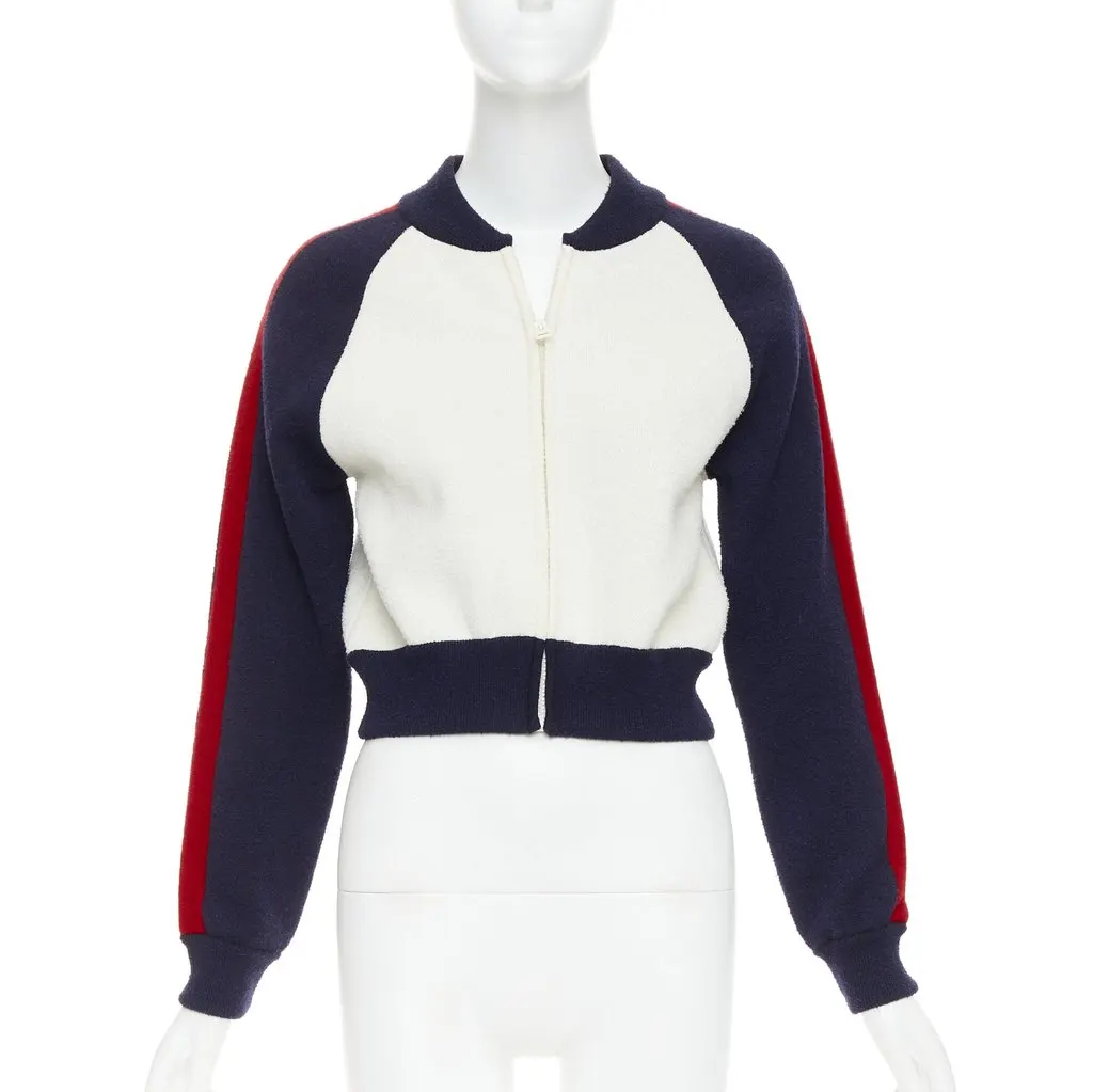 Dior Ecru Wool Coat Ecru Wool Very good - Model View